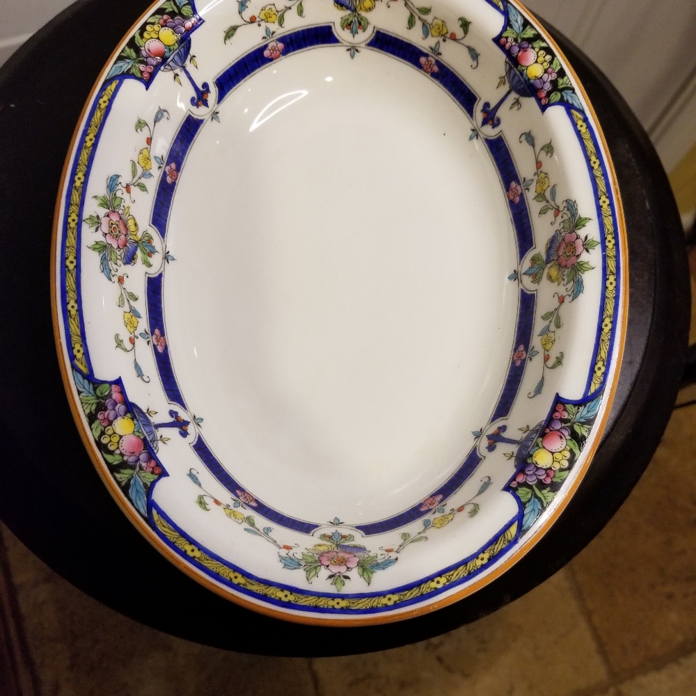 2 Vintage Royal Worcester Made in England Orlando Pattern Serving Bowls - Picture 5 of 12